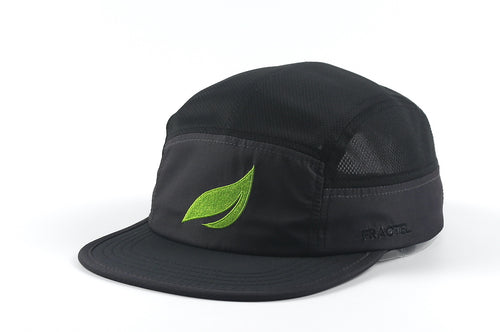 Spring X Fractel 'Dark Nite' lightweight cool-mesh running cap