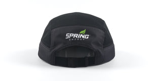 Spring X Fractel 'Dark Nite' lightweight cool-mesh running cap